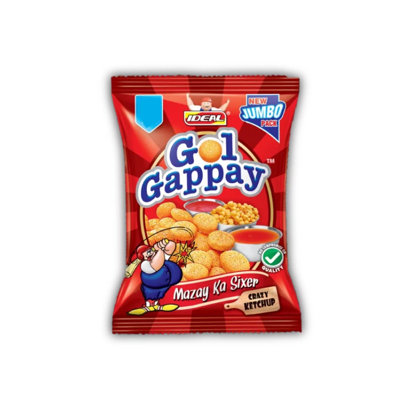 Gol Gappay Snacks - Pack of 12 Pieces - Ideal