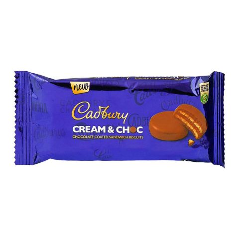 Cadbury - Cream & Choc Bar Pack (8 Pieces) 1 Box