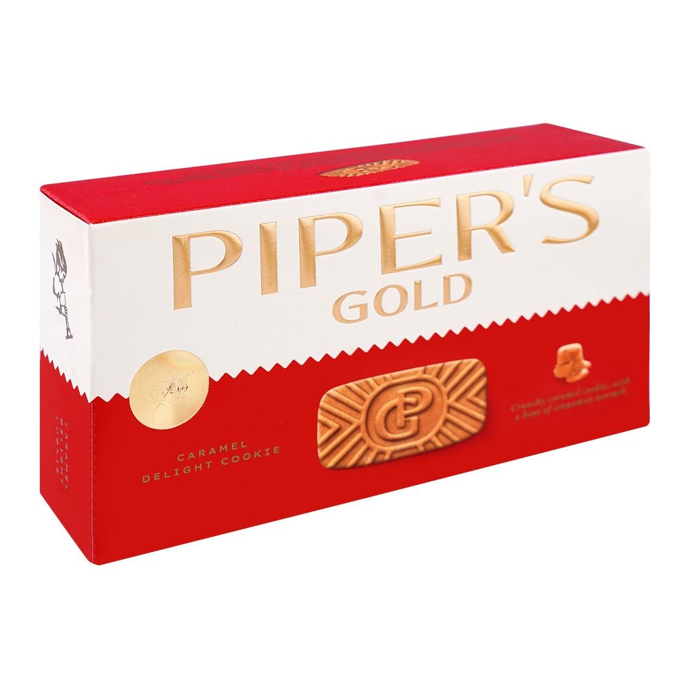 Piper's Gold - Caramel Delight Cookie Family Pack - 145g