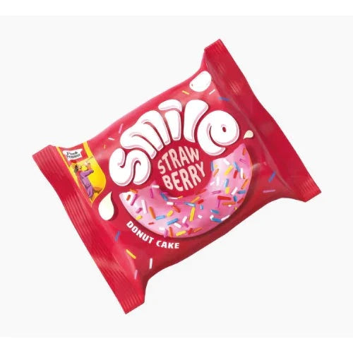 Peek Freans - Smile Donut Cake Strawberry - 6 Pieces