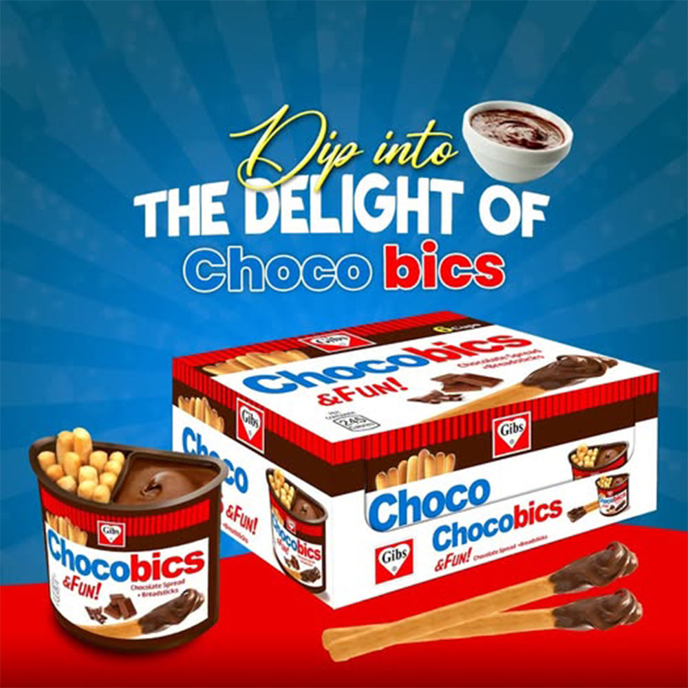 Gibbs - Chocobics Chocolate Sticks (6Pcs)