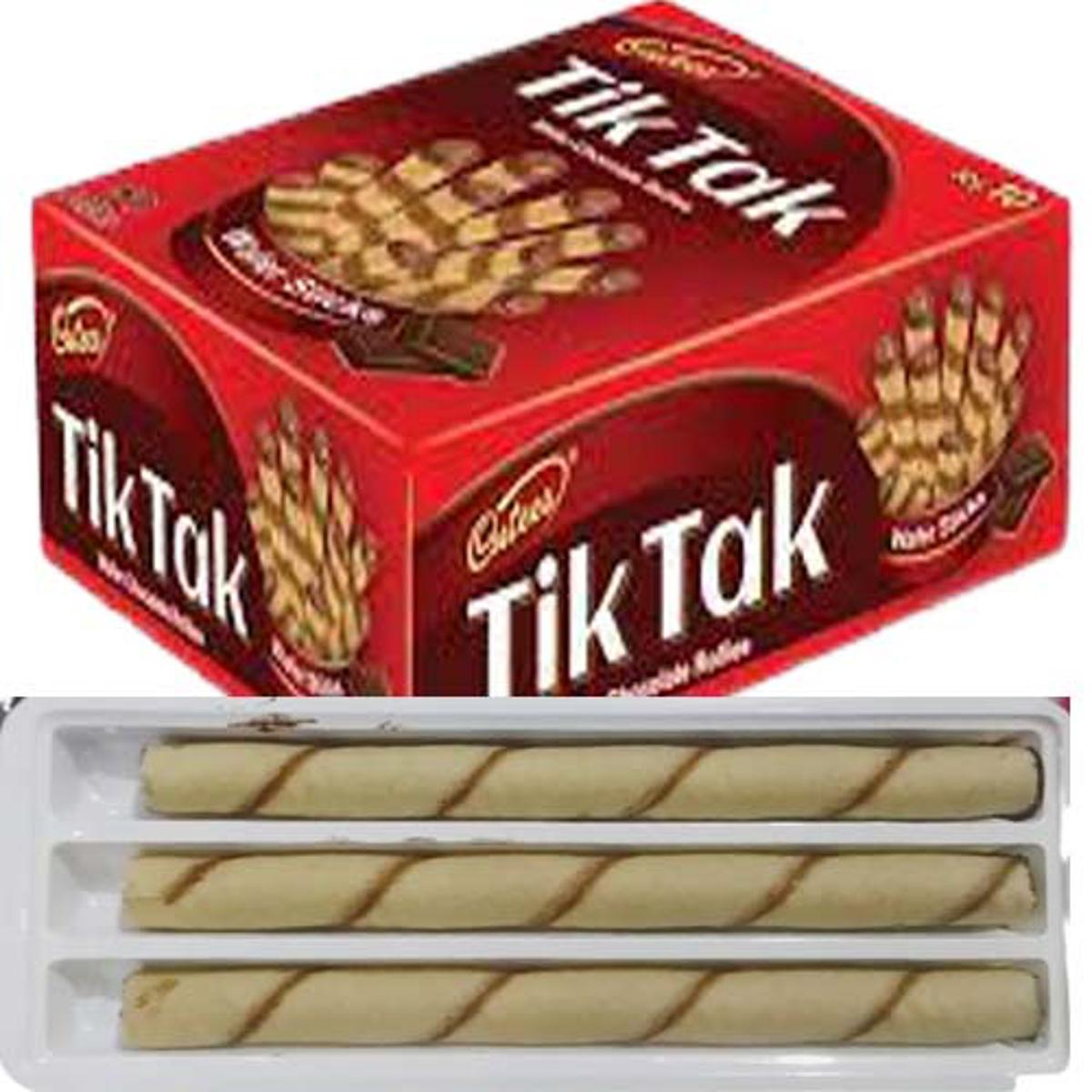 Tik Tak - Waffer Rolls - Chocolate