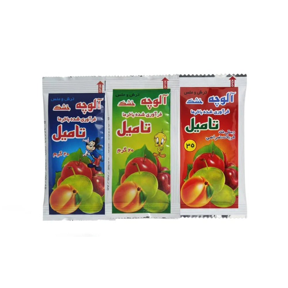 Imli | Aloocha Tamil Irani Imli - Pack of 20 - Mix Fruits