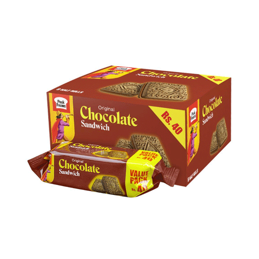 PEEK FREANS - CHOCOLATE SANDWICH HALF ROLL 8'S