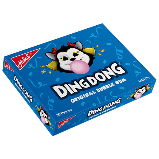 Hilal - Ding Dong Bubble Gum Box - 36 Pieces