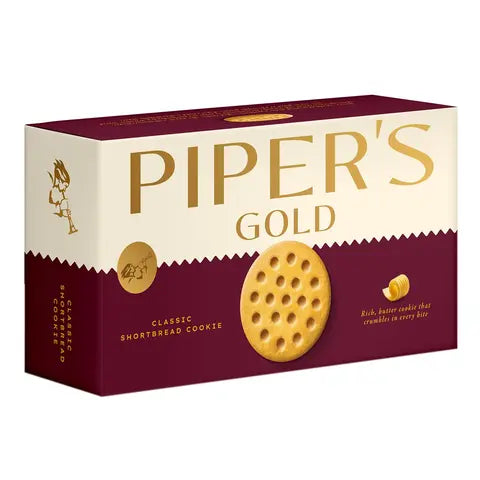 Piper`s Gold - Classic Shortbread  Cookie - Family Pack