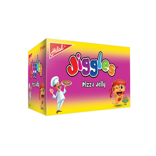 Hilal Jiggles Pizza Jelly 24pcs Box