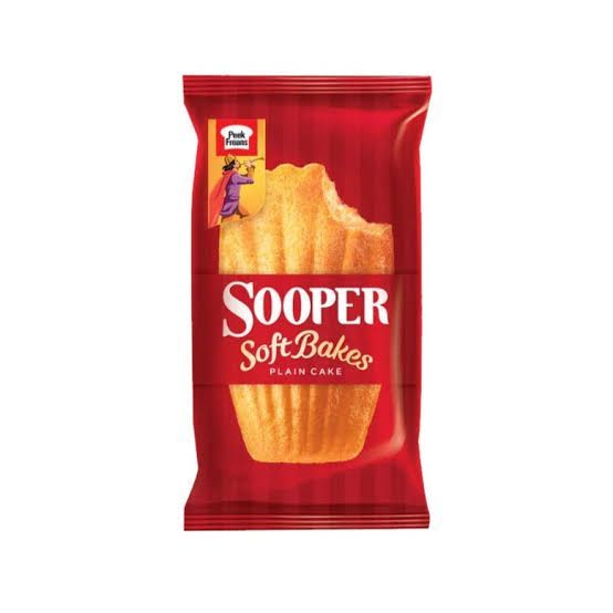 Peek Freans Sooper Soft Bakes Plain Cake - 12 Piece Pack