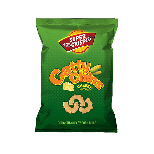 Super Crisp - Catty Chins - Cheese Corn Bites Pack of 6pcs