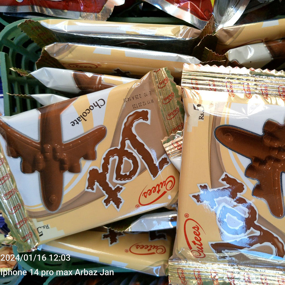 Cutees Jet Chocolate Big Size (Pack Of 50 Pieces) - Childeren Special Chocolate