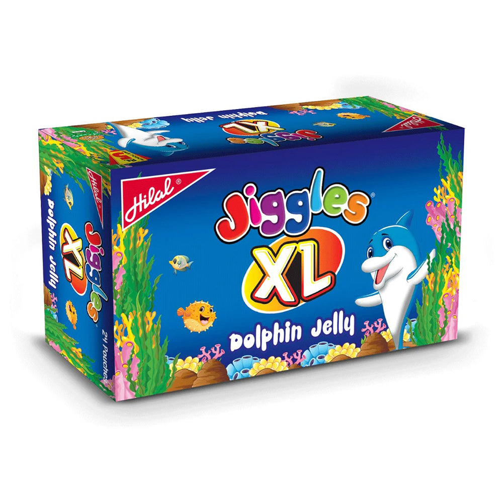 Hilal Jiggles Dolphin XL Jelly (36 Pcs)