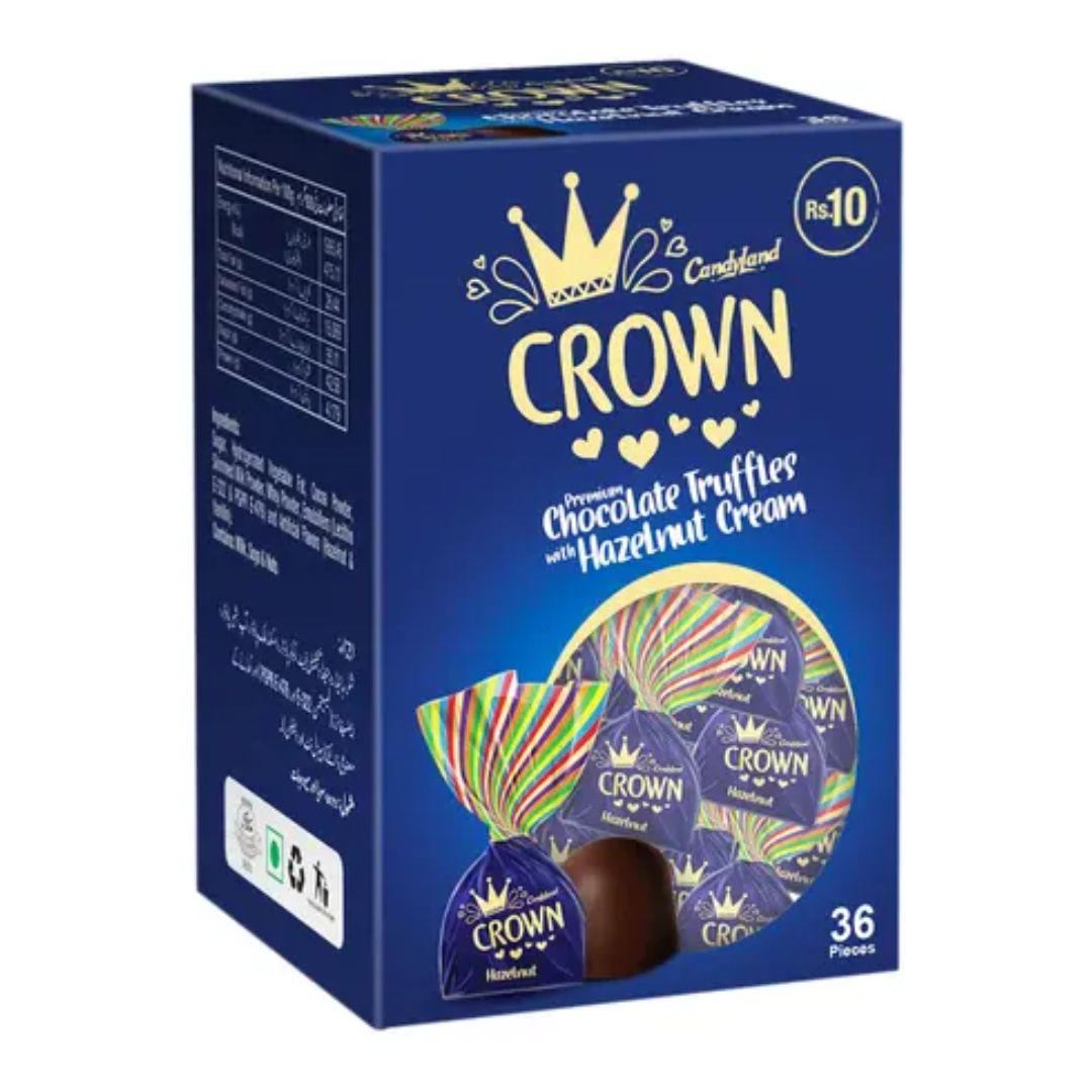 Candyland Hazelnut Chocolate - Premium chocolate - 36 PIECES