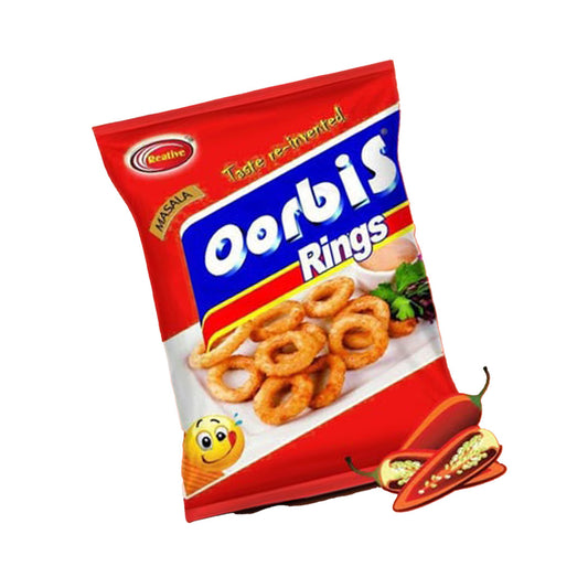 Orbis Snacks - Pack of 12 Pieces - Spicy & Crispy