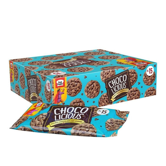 Peek Freans -  Chocolicious Double Chocolate Chips Snack Pack (Pack of 16)