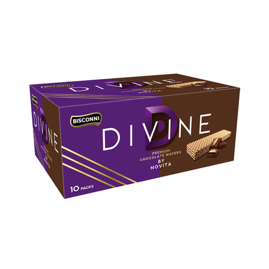 BISCONNI DIVINE CHOCOLATE WAFER - NOVITA 10'S